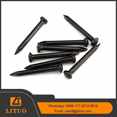 Black Concrete Nails